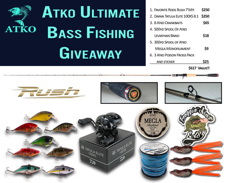 Atko Ultimate Bass Fishing Giveaway