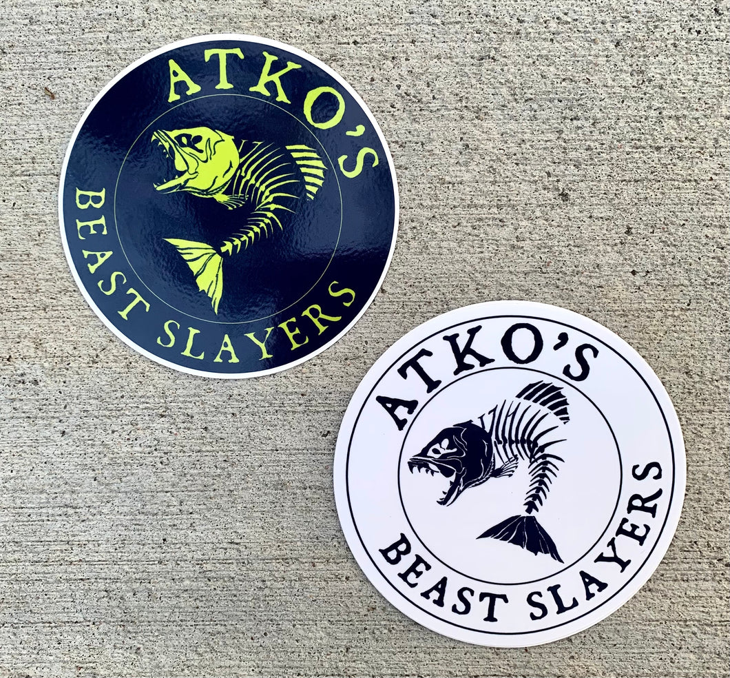 Atko’s Beast Slayers Sticker