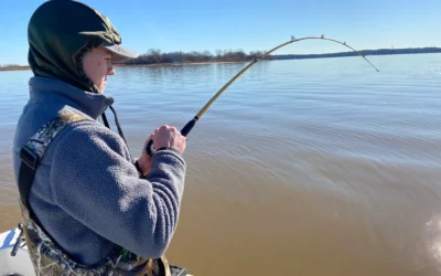 Winter Striper Fishing on Lake Texoma