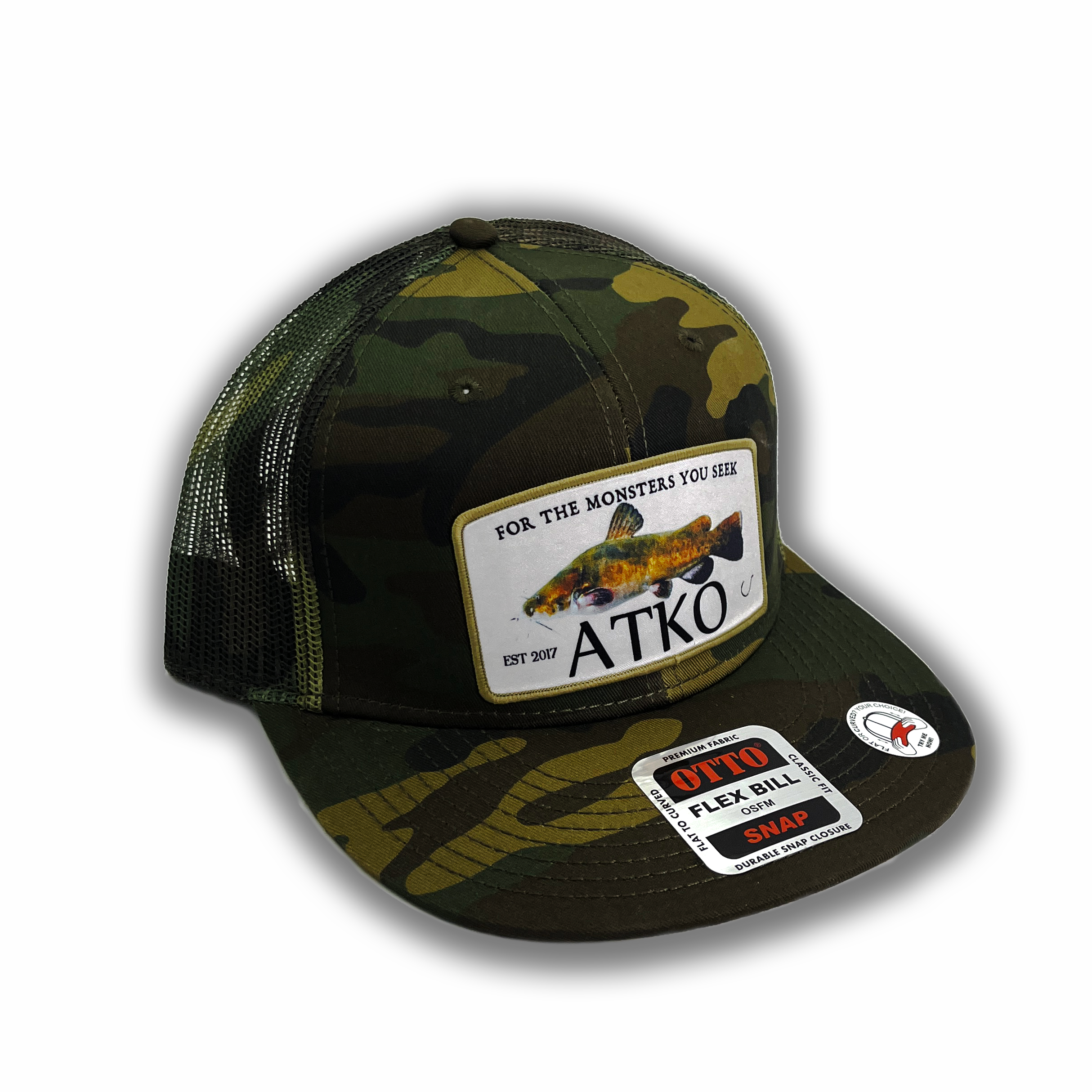 Atko Flatbill Camo Flathead